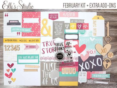 Elle's Studio Design Team : February Kit + Add Ons