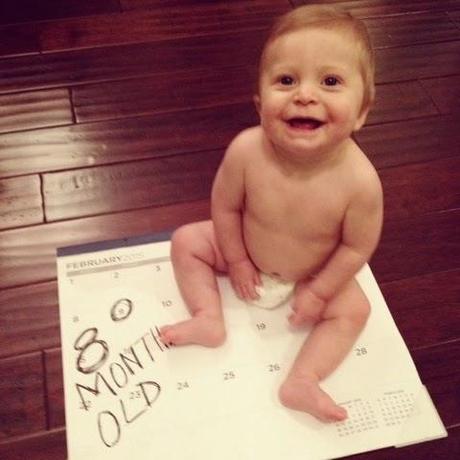 Jaxon Riley- 8 Months Fun Facts