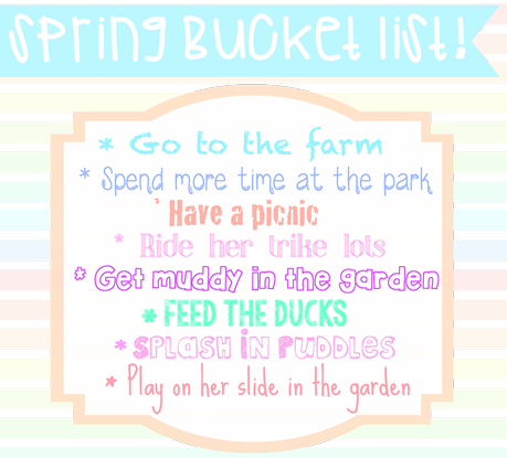 Spring Bucket List