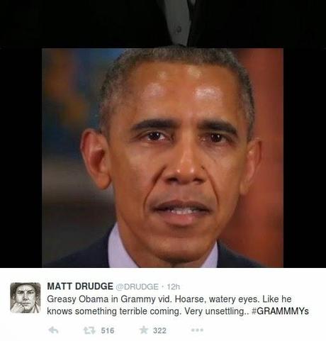 Drudge Tweet: Obama Knows Something Terrible Coming - Very Unsettling!