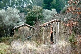 Provence old cabanons