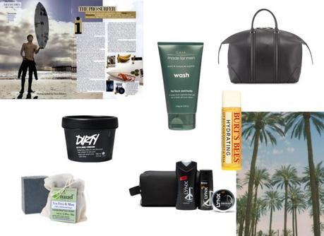 Travel Beauty For Your Man And His Man Bag