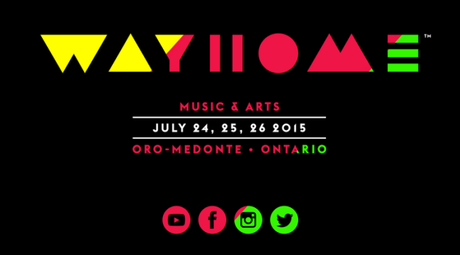 WayHome Festival 2015 Announcement.