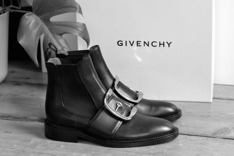 Givenchy Tina chelsea buckle boots