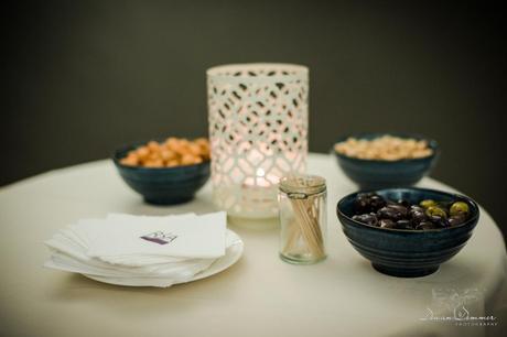 after wedding ceremony snack at rsa house