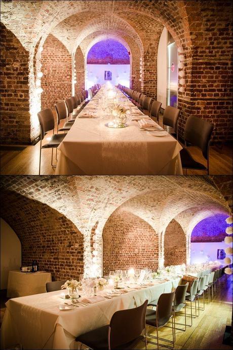 Table arrangment in the vaults at rsa house