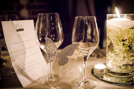 name tag by wine glasses