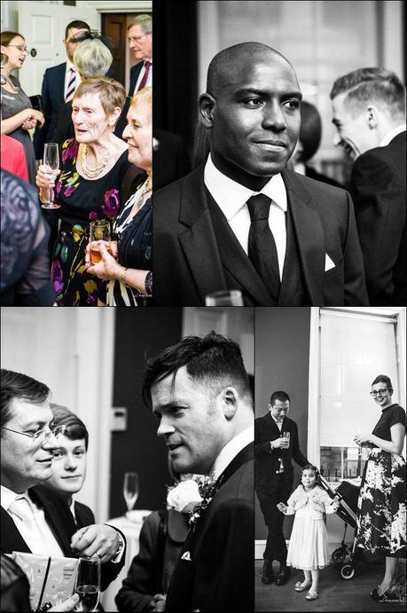 Friends and family before ceremony