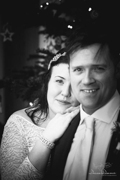 Bride in focus portrait