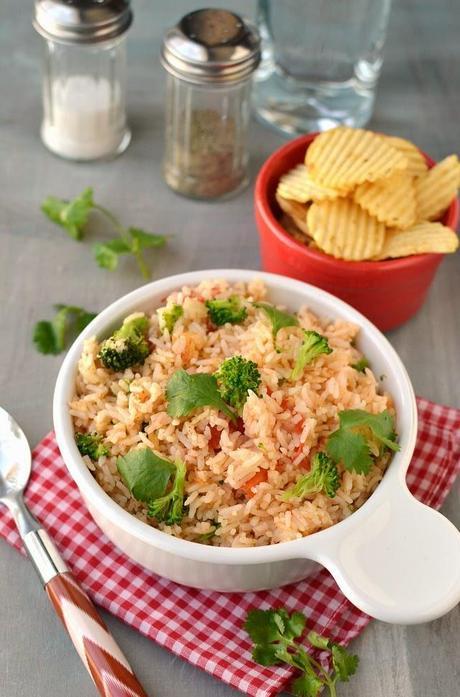 Whole Tomato Rice with Indian Flavors (made in Rice Cooker) - Paperblog