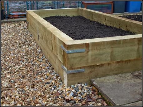 Raised Bed renewal - the finished article
