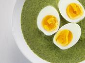 Vegetarian LCHF Thursday: Spinach Soup with Halves