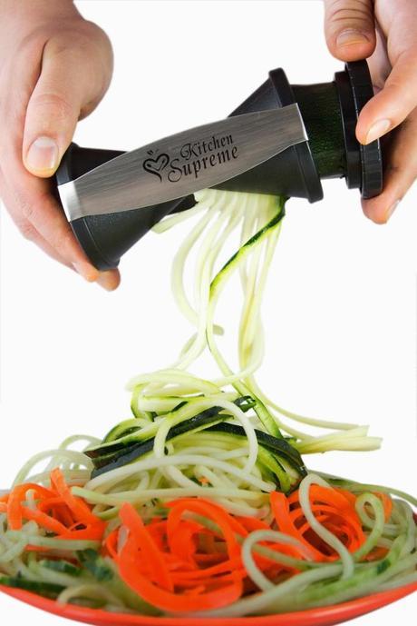 Spiral Vegetable Slicer for Healthy Salads/Pasta Review #spiralizer