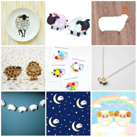 I Love Sheep Curated by The Friday Rejoicer