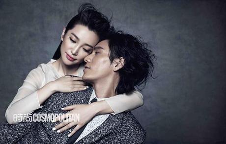 Eye Candy : Li BingBing & Chen Kun for Cosmopolitan