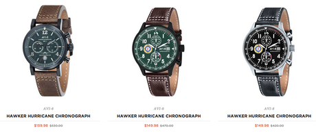AVI-8 Men’s Watches Sale – 60% Off