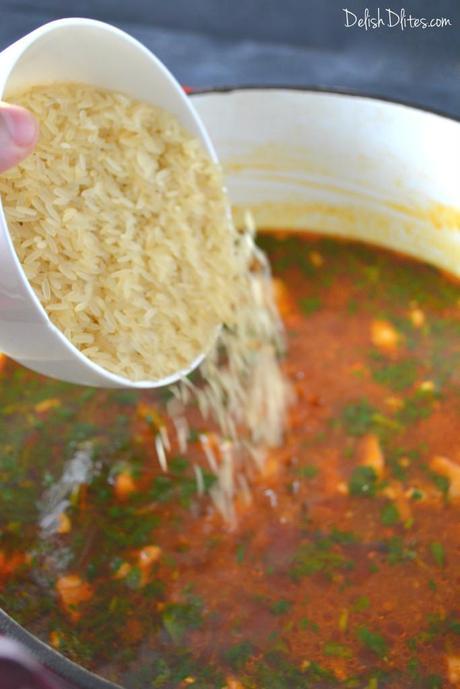 Asopao De Pollo (Puerto Rican Chicken & Rice Gumbo) | Delish D'Lites