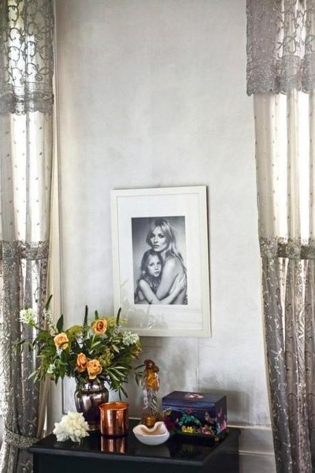 Kate Moss's Home In Vogue UK