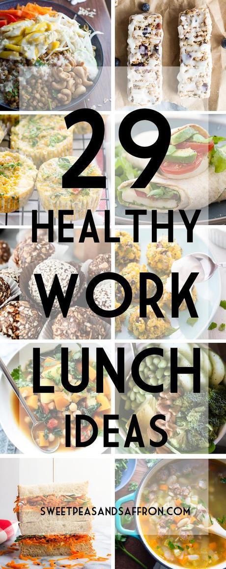 work lunches collage