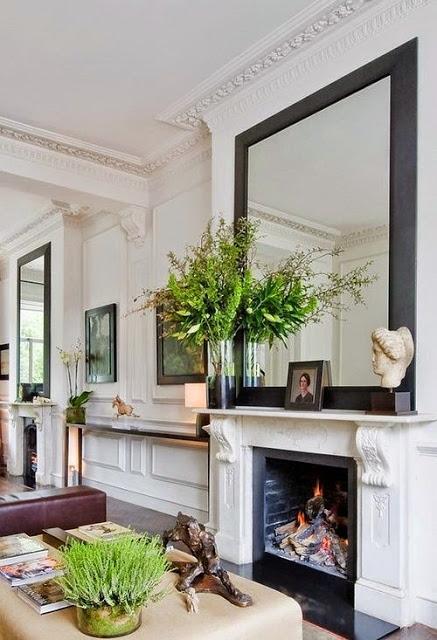 Fireplace Mantels, Oversized Mirrors, and More