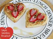 Quick Easy Valentines Toddler Breakfast!