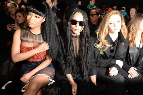 Nicki Mianj & the West Attend Alexander Wang Fashion Show