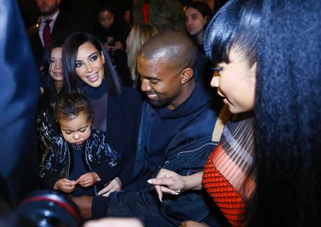 Nicki Mianj & the West Attend Alexander Wang Fashion Show