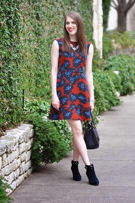 J.Crew Firework Floral Dress