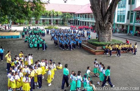 A Peek Into a Thai School Sports Day