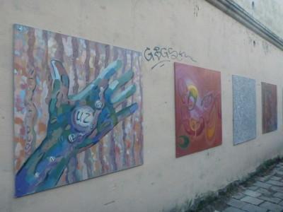 Backpacking in Uzupis: Top 12 Sights in The Republic Nobody Has Heard Of Wall murals in Uzupis