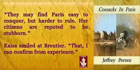 JEFFREY PERREN,  THIS WRITER'S LIFE - MEET THE AUTHOR OF COSSACKS IN PARIS