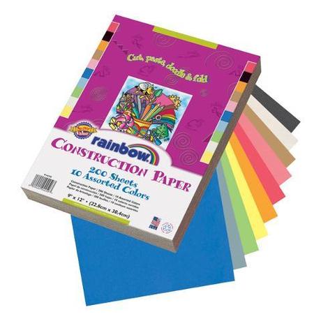 Pacon - Rainbow Construction Paper - 200 Sheets (9