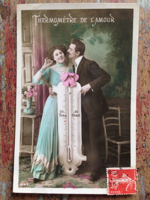 Number 72: French Valentine Postcard