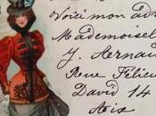 Number French Antique Valentine Postcard....SOLD
