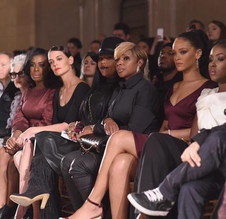 Rihanna Attends Zac Posen’s Mercedes Benz Fashion Show - Paperblog