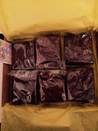 Brownies over Valentines weekend: Serious Treats