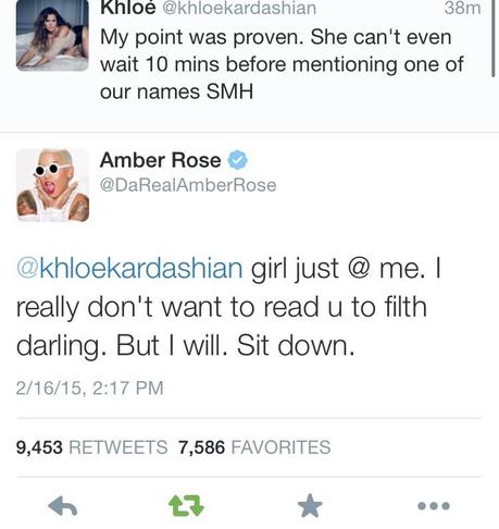 Amber Rose & Twitter Go In On Khole Kardashian