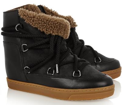 Shoe of the Day | Isabel Marant Nowles Wedge Ankle Boots