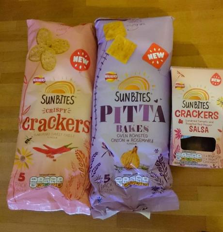 Walkers Sunbites Crispy Crackers, Pitta Bakes and Crackers & Dip