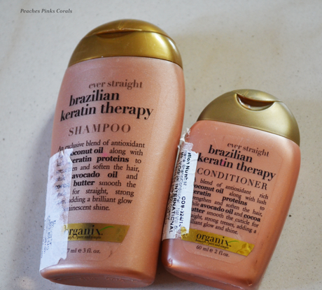 Organix Brazilian Keratin Therapy Shampoo and Conditioner Review
