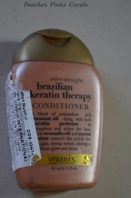 Organix Brazilian Keratin Therapy Shampoo and Conditioner Review