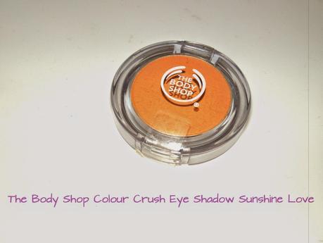 The Body Shop Colour Crush Eye Shadow Sunshine Love