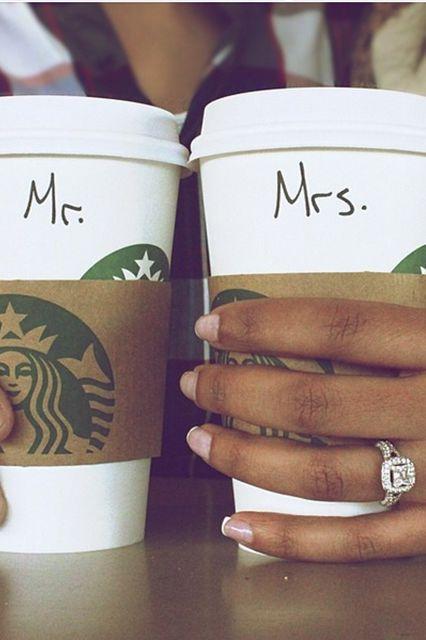 Starbucks Engagement Announcement