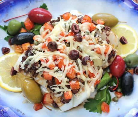 Tapenade Baked Cod Tapenade Baked Cod