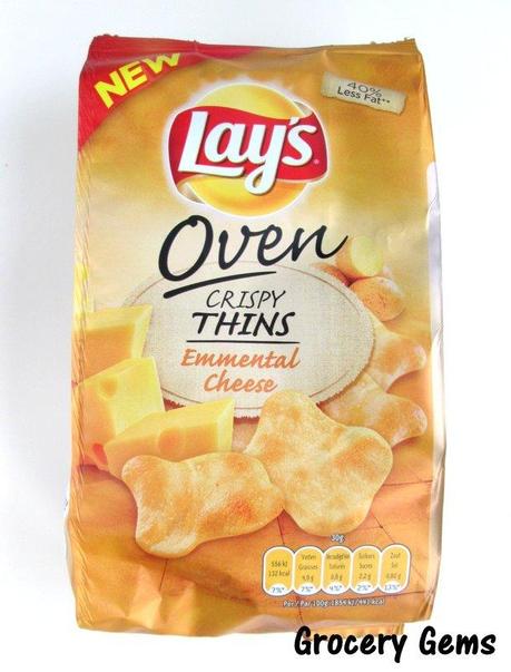 Review: Lays Oven Crispy Thins Emmental Cheese