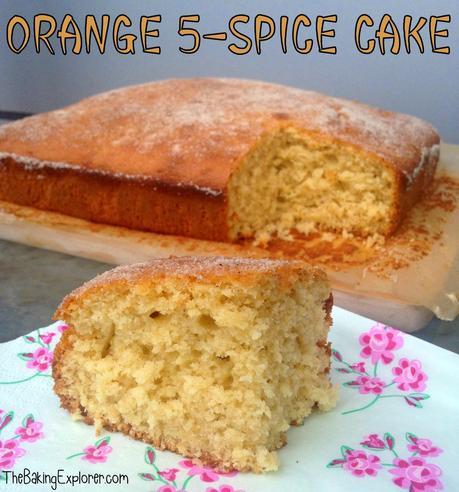 Orange 5-Spice Cake