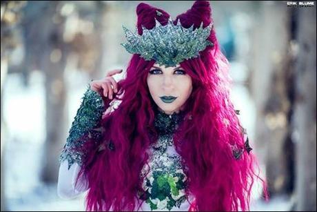 HJ Steele as Winter Poison Ivy (Photo by Erik Blume)