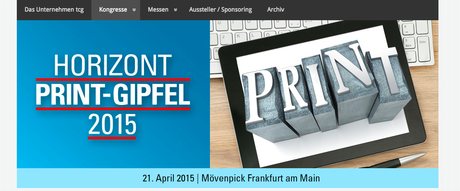 Print Summit in Frankfurt April 21