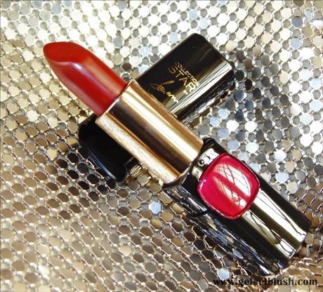 LÓreal-Color Riche Pure Reds Collection Lipstick in Pure Garnet-Review,Swatches