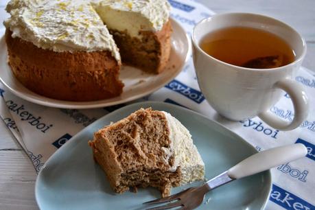 earl gray tea and vanilla cake